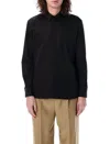 Saint Laurent Tailored Shirt With Long Sleeves In Black