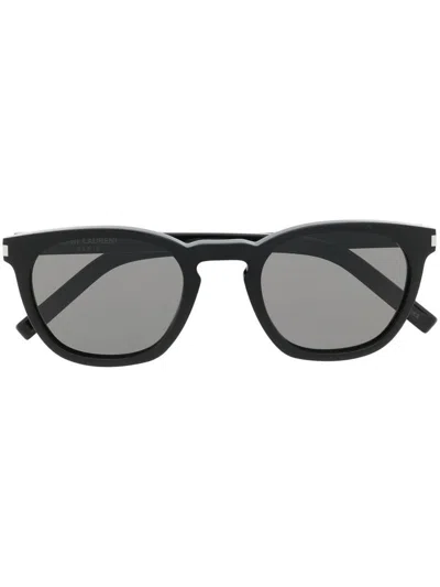 Saint Laurent Square-frame Sunglasses In Black