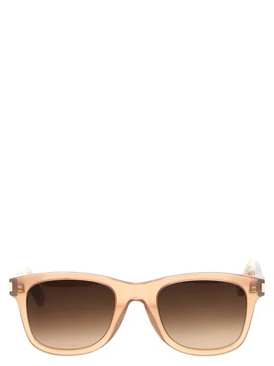 Saint Laurent Classic Sl 51 Sunglasses In Orange Brown