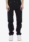 Saint Laurent Aint Baggy Jean Sn34 In Black