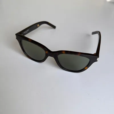 Pre-owned Saint Laurent Classic Sunglasses Sl51 In Tortoise