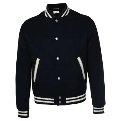 Pre-owned Saint Laurent , Classic Teddy Bomber 2020 In Black