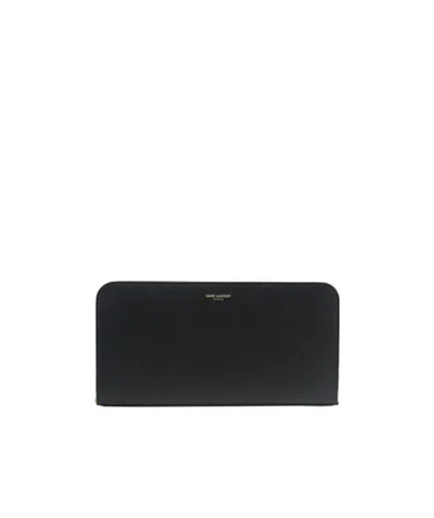 Saint Laurent Classic Wallet In Black