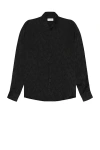 Saint Laurent Classique Chemise In Noir