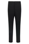 Saint Laurent Black Classique Pants In Black