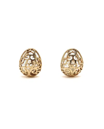 Saint Laurent Clip-on Earrings In Gold