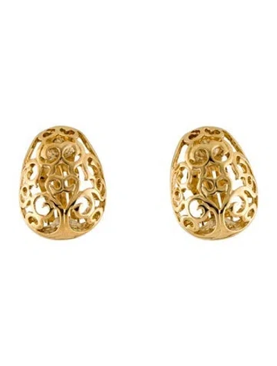 Pre-owned Saint Laurent Clip On Earrings In Multi