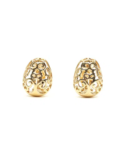 Saint Laurent Clip-on Earring In Metallic
