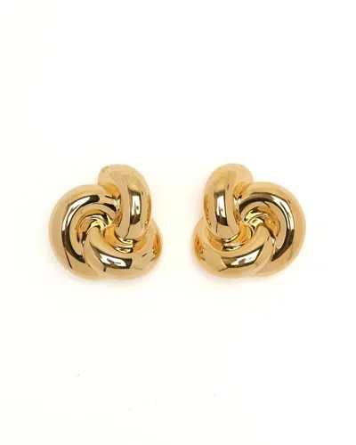 Pre-owned Saint Laurent Clip-on Earrings In Gold