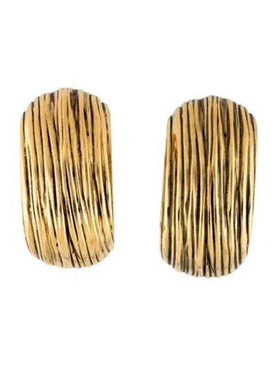 Pre-owned Saint Laurent Clip-on Earrings In Multicolor
