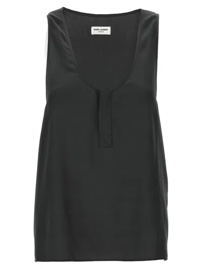Saint Laurent Clothing In Black