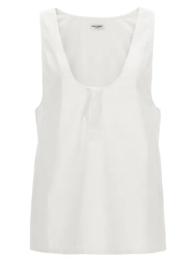 Saint Laurent Clothing In White