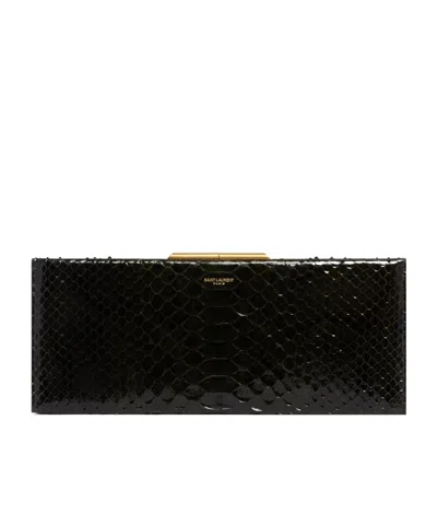 Saint Laurent Clutch Bag In Black