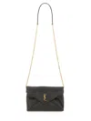 Saint Laurent Clutch Bag With Chain Cassandras