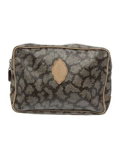 Pre-owned Saint Laurent Clutch In Neutral