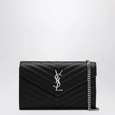 Saint Laurent Clutch With Chain Cassandre Black Women