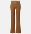 Saint Laurent Clyde Cotton Corduroy Wide-leg Pants