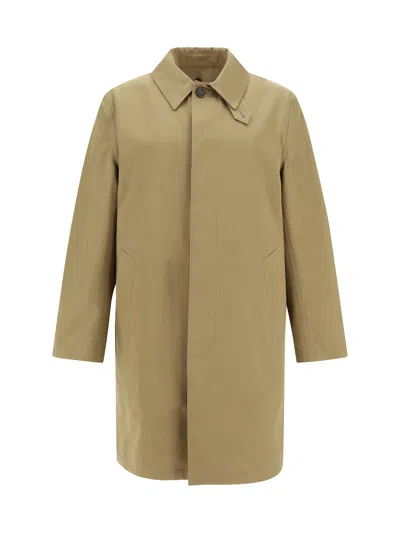 Saint Laurent Coat In Beige