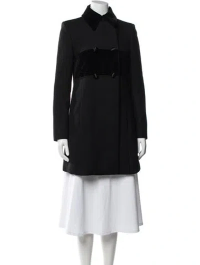Pre-owned Saint Laurent Coat In Black
