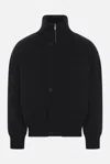 Saint Laurent Blouson Cardigan Poc 804159y76qm 1000 In Black