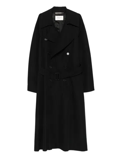 SAINT LAURENT COATS BLACKS AND GREYS