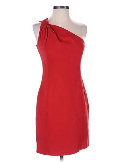 Pre-owned Saint Laurent Cocktail Dress In Red