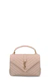 Saint Laurent Coll Medium Bag In Sand