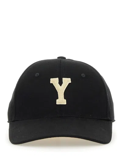 Saint Laurent College Baseball Cap In Black