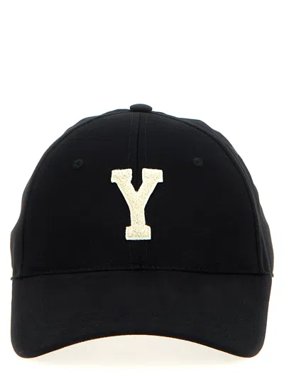Saint Laurent College Cap In Neutral