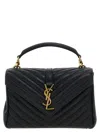 Saint Laurent College Crossbody Bags Black