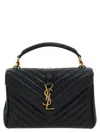 Saint Laurent ‘college' Midi Crossbody Bag In Black