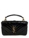 Saint Laurent College Mini Crossbody Bags Black In Black