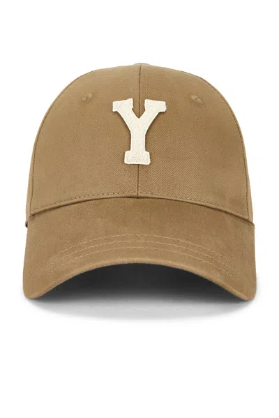 Saint Laurent College Y Cap In Gray