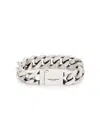 Saint Laurent Collier Chunky Chain Bracelet In Silver