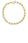 Saint Laurent Collier Necklace In Dore
