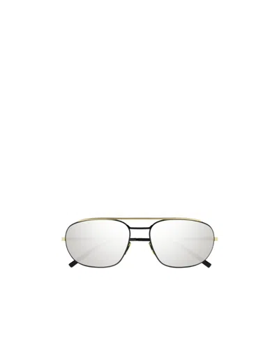 Saint Laurent Colored Sunglasses In White