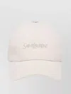 Saint Laurent Corduroy Beanie With Embroidery And Vents
