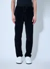 Saint Laurent Men Corduroy Drawstring Pants In Black