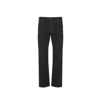 Saint Laurent Corduroy Straight Leg Jeans Men