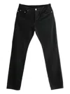 Saint Laurent Men's Slim Jeans In Black