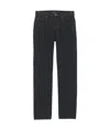 Saint Laurent Straight-leg Jeans In Spring Black Corduroy In Black
