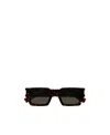 Saint Laurent Core Square-frame Sunglasses In Black