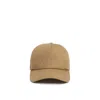 Saint Laurent Beige Baseball Cap With Logo Lettering Embroidery In Cotton And Linen Woman In Beige