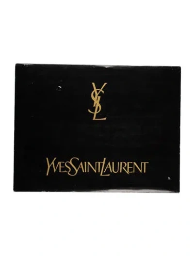 Pre-owned Saint Laurent Cotton Beach Towel In Multi