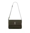 Saint Laurent Cotton Canvas Niki Messenger Bag In Green