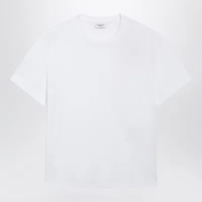 Saint Laurent Cotton Cassandre T-shirt In Animal Print