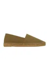 Saint Laurent Espadrilles In Cotton Gabardine In Brown