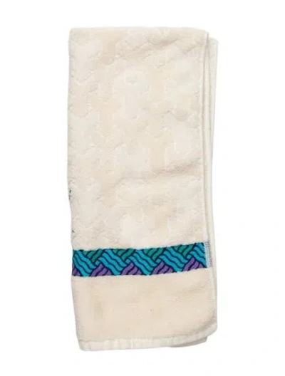 Pre-owned Saint Laurent Cotton Hand Towel