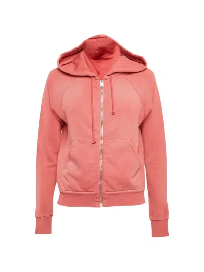 Pre-owned Saint Laurent Cotton Hoodie In Pink