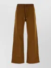 Saint Laurent Cotton Joggers With Back Pockets And Elastic Waistband